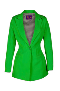 Parakeet Green Tailored Blazer & Trouser Set