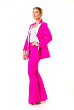 Load image into Gallery viewer, double breasted blazer and flare trousers in pink
