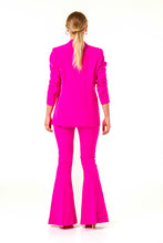 Load image into Gallery viewer, double breasted blazer and flare trousers in pink
